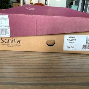 Sanita Women’s Black Leather Knee High Boots